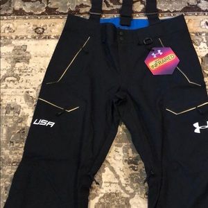 UA Coldgear  Infrared Ski Bibs